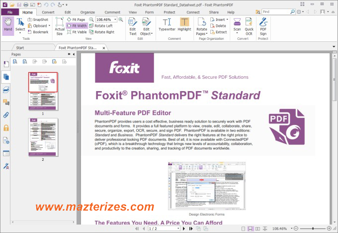 Foxit PhantomPDF Free Download