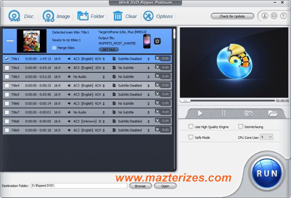 WinX DVD Ripper Download