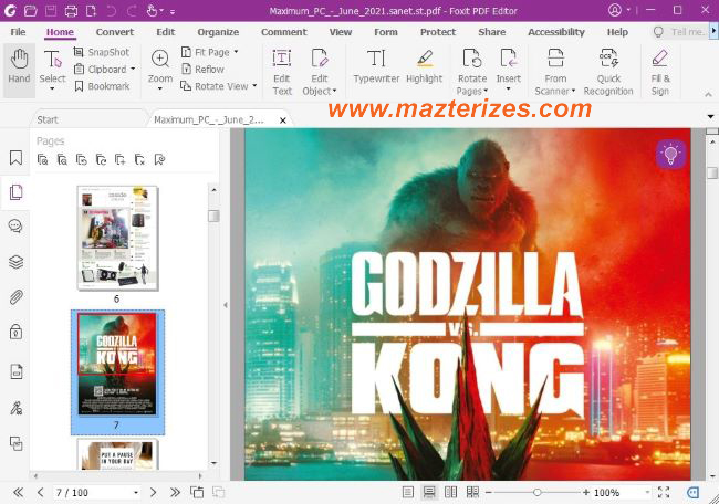 Foxit PDF Editor Pro Full Version - MAZTERZIE