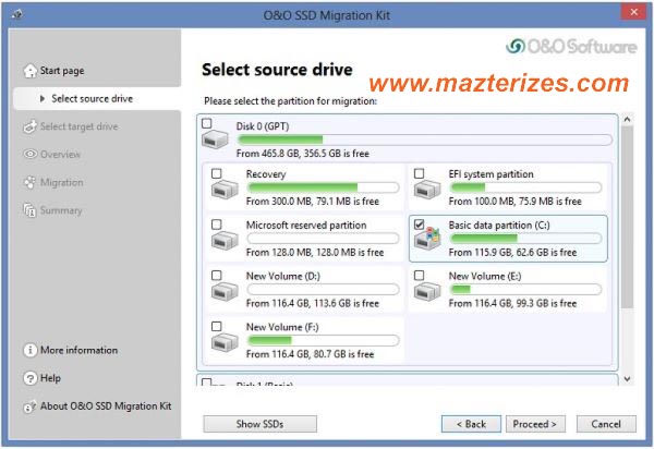 O&O SSD Migration Kit Full Version
