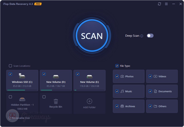 iTop Data Recovery Pro 2026 Download For PC